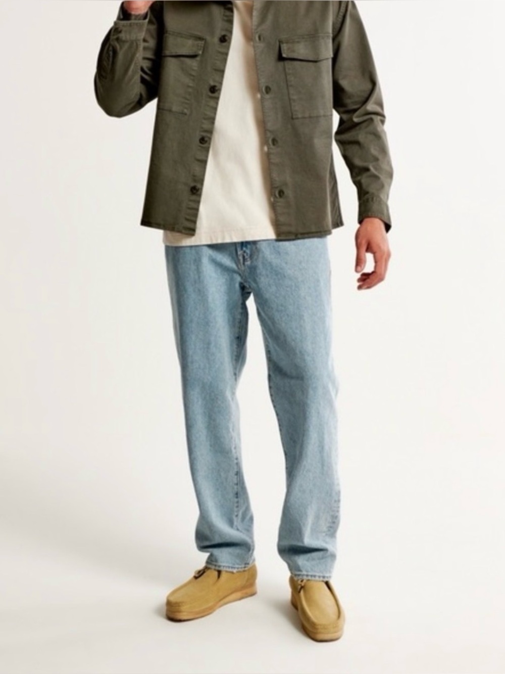 Abercrombie & Finch Rigid Denim Loose Men’s Jean NWOT